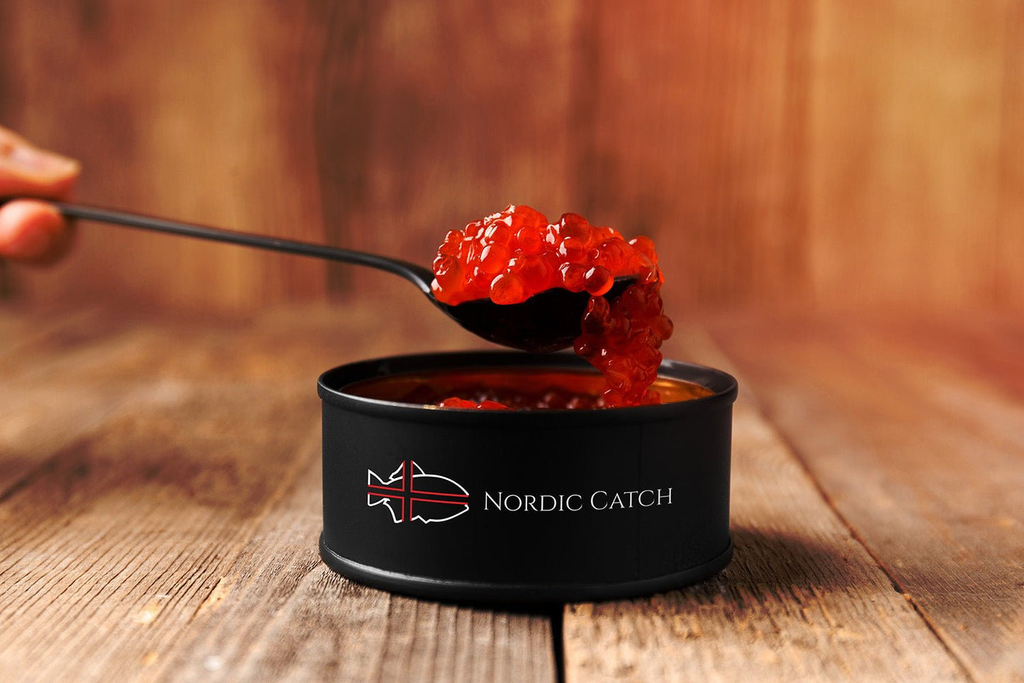 Icelandic Salmon Roe (Ikura) - 4oz tub - Nordic Catch