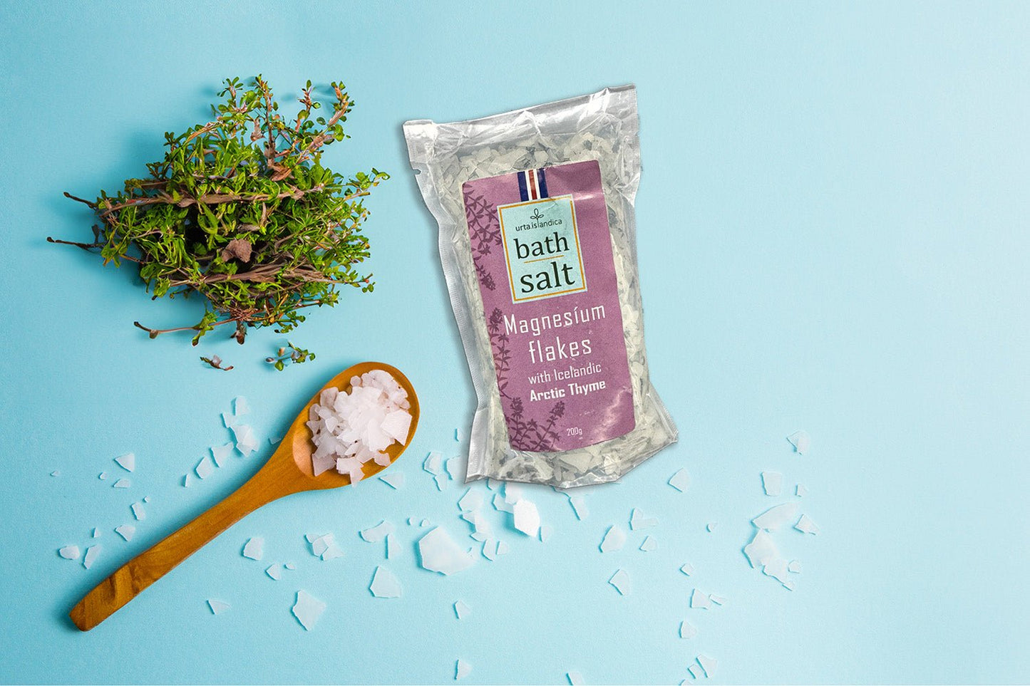 All Natural Magnesium Bath Salt w/ Icelandic Arctic Thyme - Nordic Catch