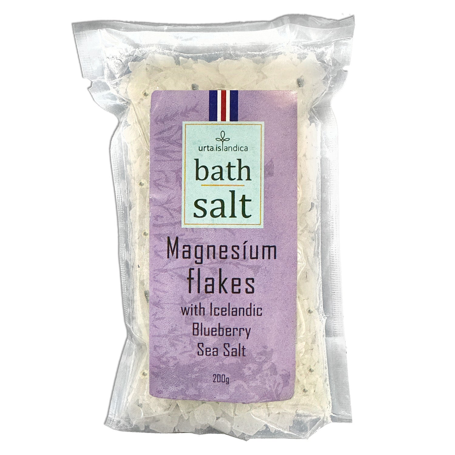 All Natural Magnesium Bath Salt w/ Icelandic Blueberry Sea Salt ...