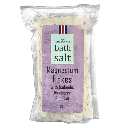 All Natural Magnesium Bath Salt w/ Icelandic Blueberry Sea Salt - Nordic Catch