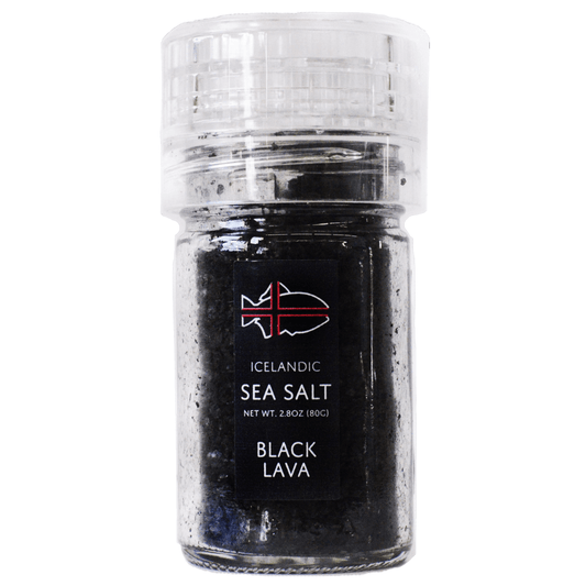 Black Lava - Icelandic Sea Salt - Nordic Catch