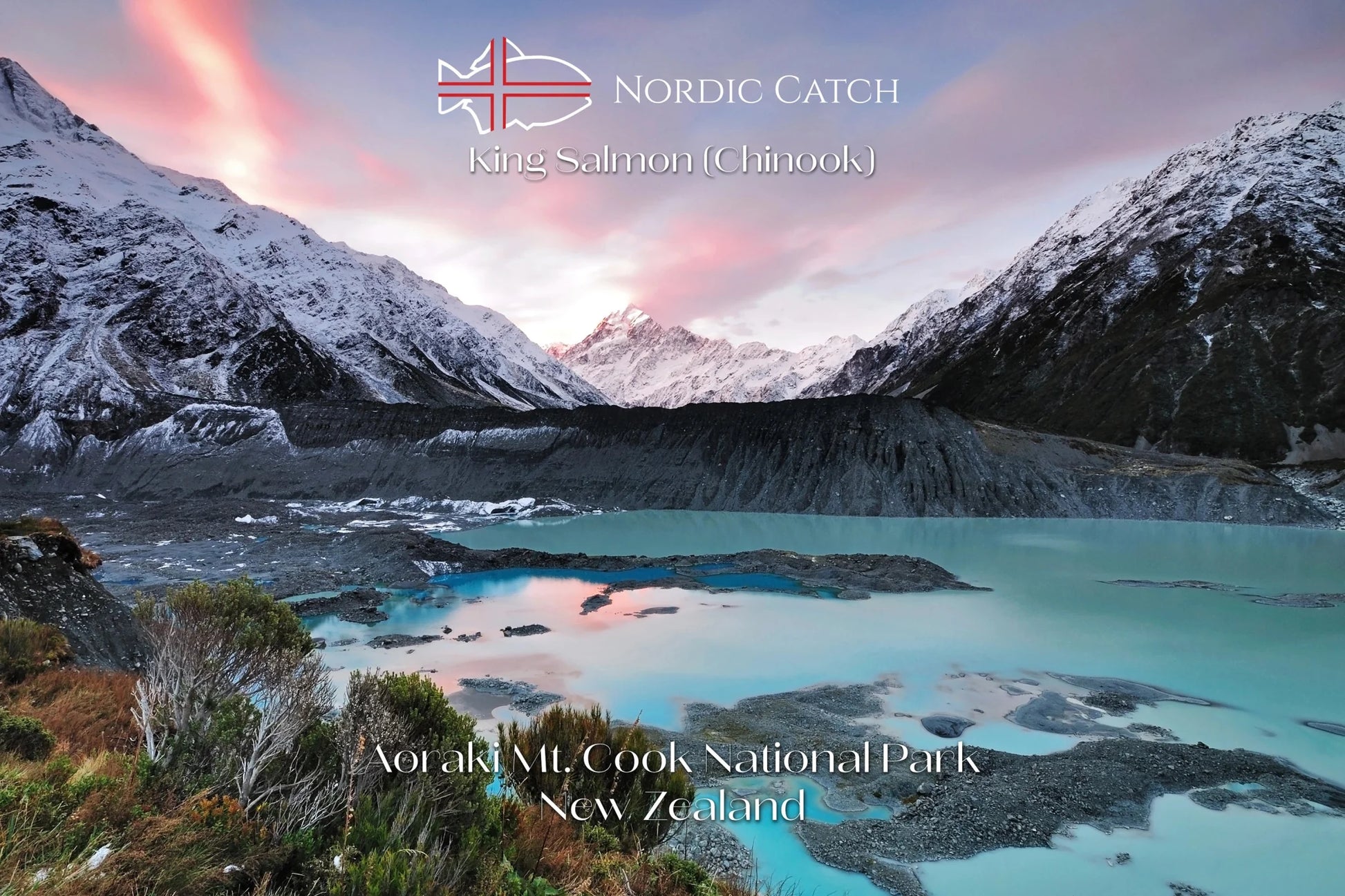 King Salmon, Freshwater New Zealand Skin On (6oz portion) - Nordic Catch