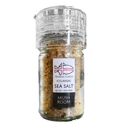 Mushroom - Icelandic Sea Salt - Nordic Catch