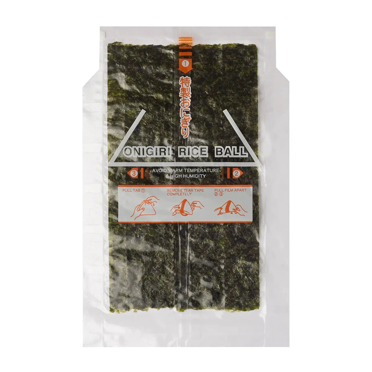 Rice Ball Wrap: Individually Packaged Roasted Sushi Nori Seaweed - Nordic Catch