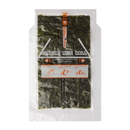 Rice Ball Wrap: Individually Packaged Roasted Sushi Nori Seaweed - Nordic Catch