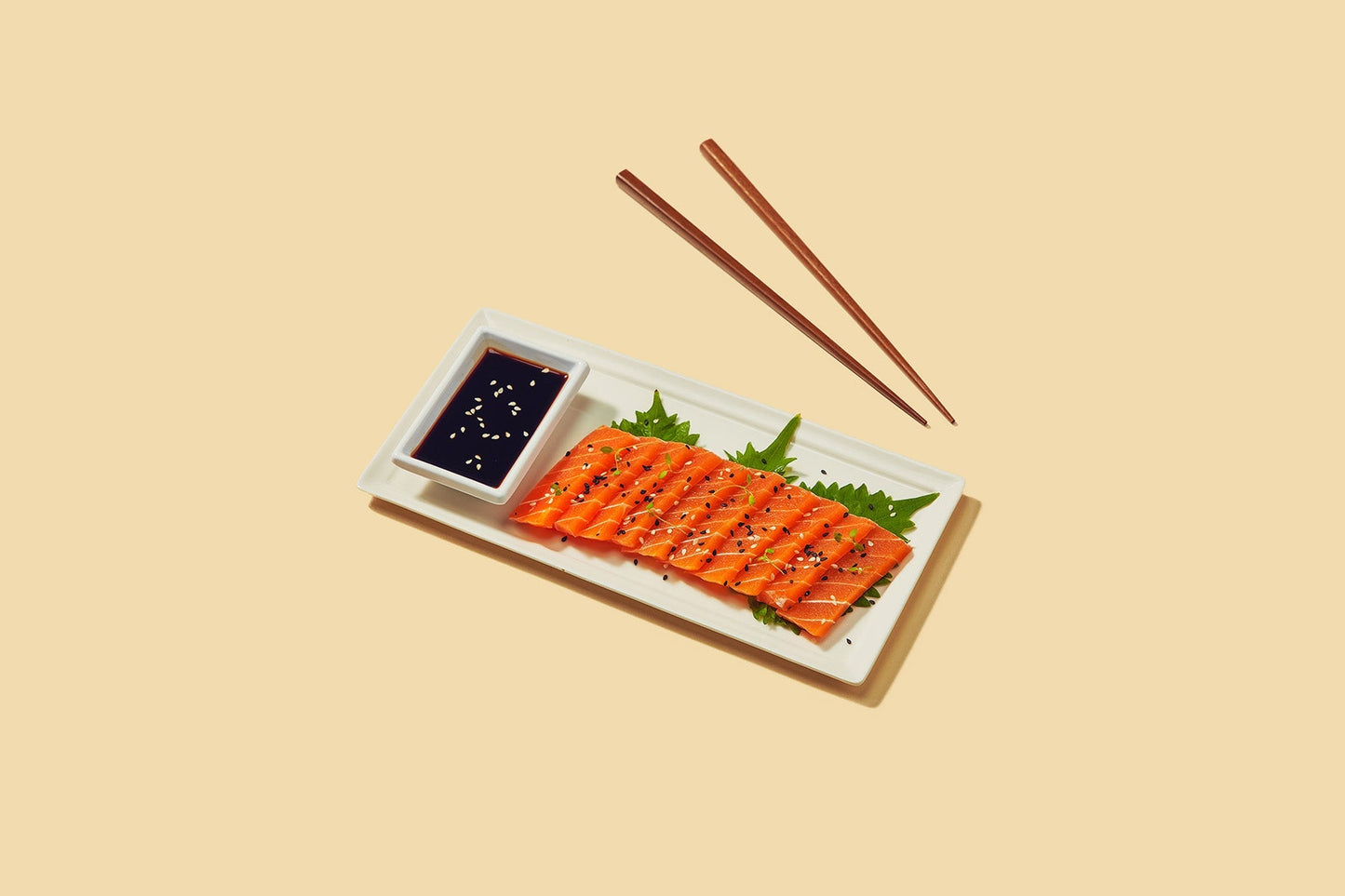 Salmon* Sashimi (8oz block) - Planted by Boldly - Nordic Catch