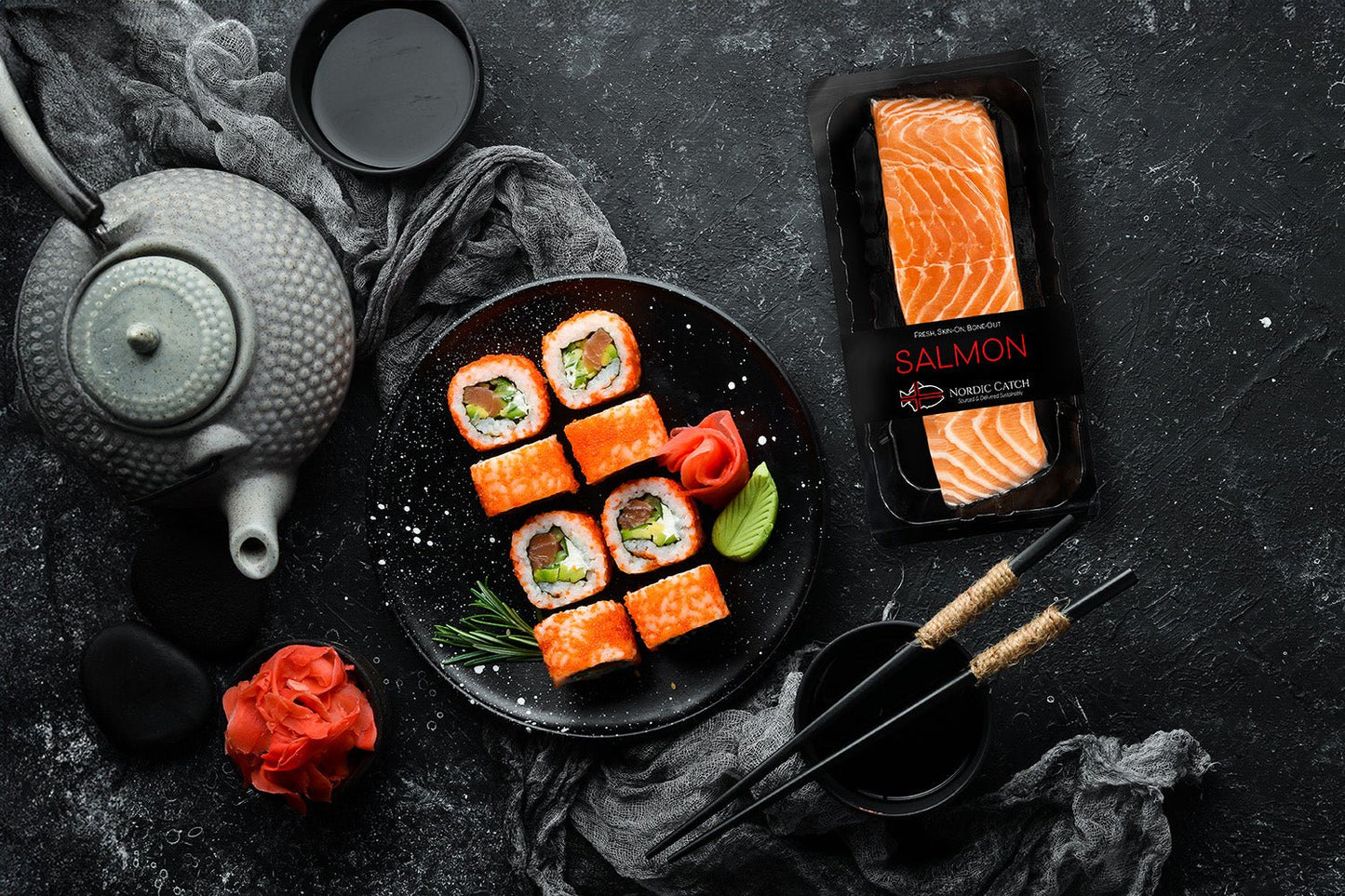 Salmon, Sushi Grade from Iceland - Nordic Catch