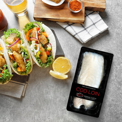 Wild Cod Loin, Fresh Icelandic (2 servings) - Nordic Catch