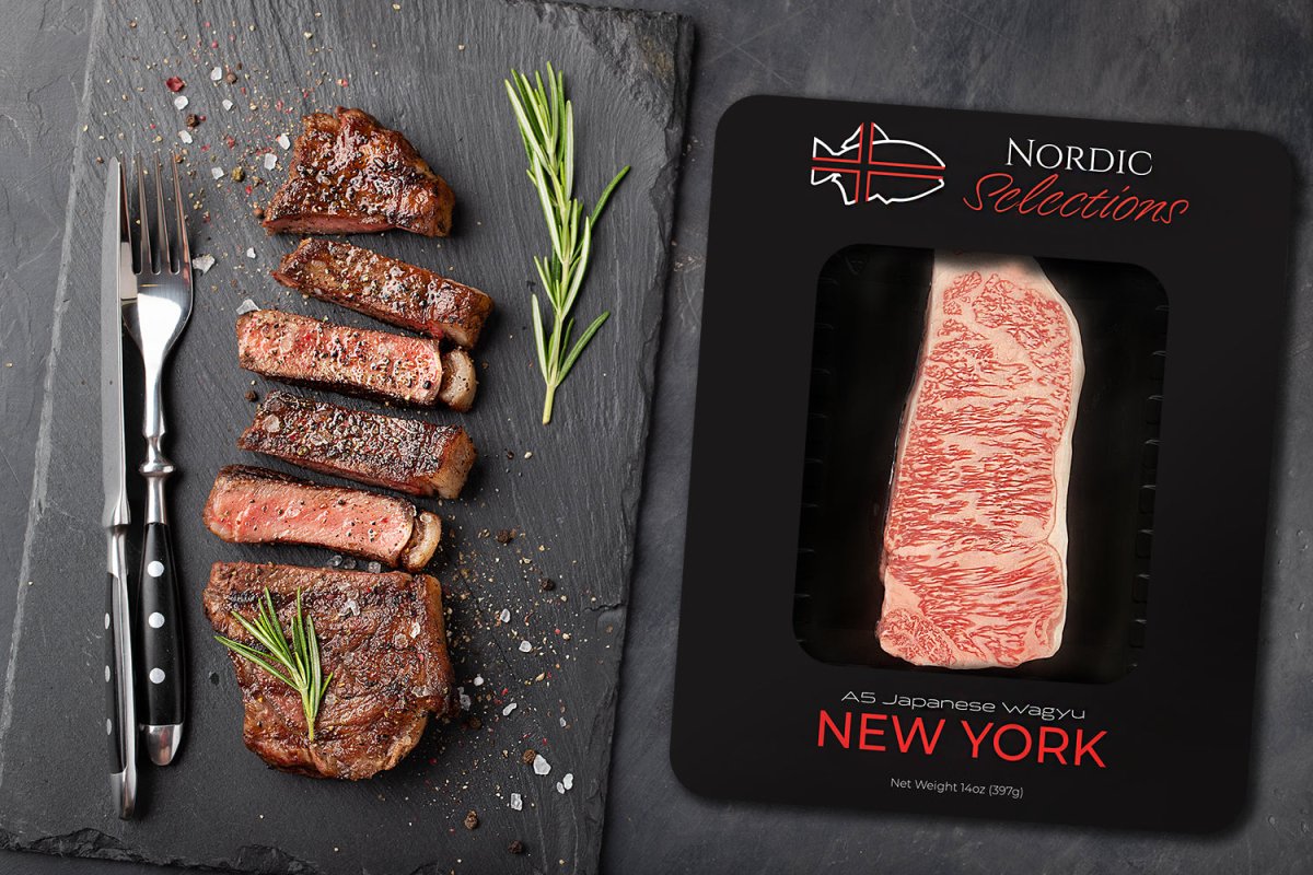 A5 Japanese Wagyu New York Strip (14oz portion) - Nordic Catch