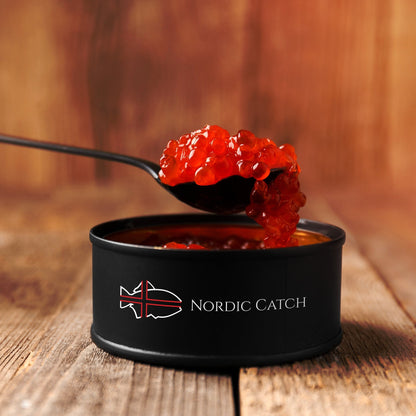 Icelandic Salmon Roe (Ikura) - 7oz tub - Nordic Catch