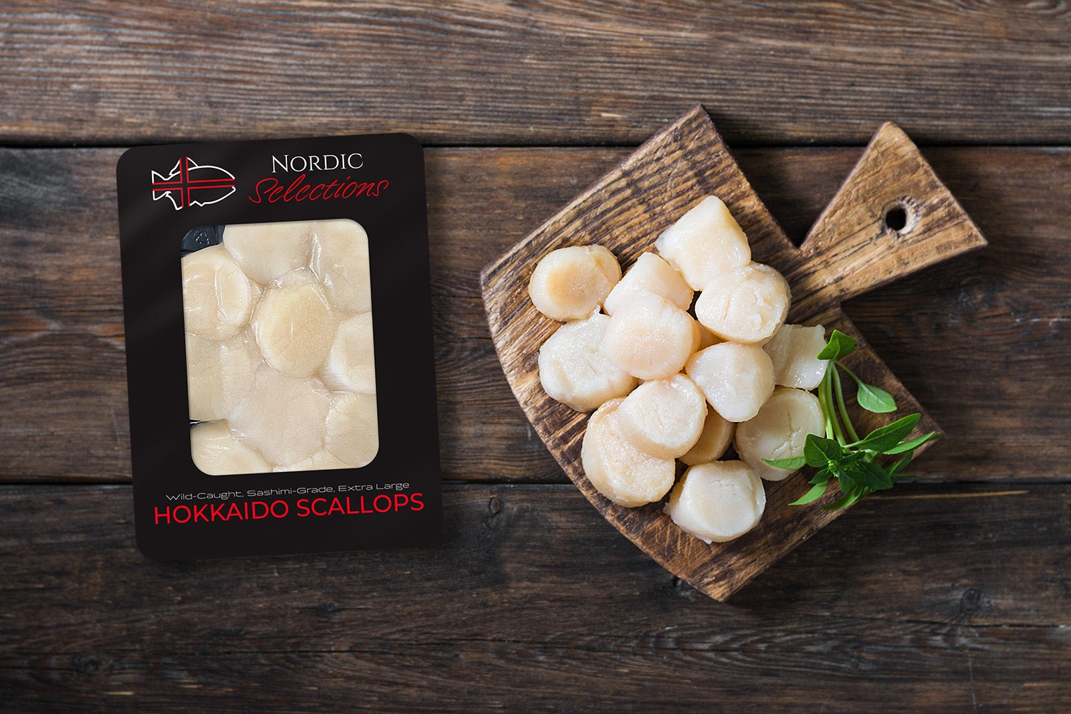 Wild Japanese Sea Scallops (Extra Large) - Nordic Catch